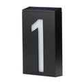 0.36W Solar Powered Wall Mount Lights with Solar Panel for House Number and Porch