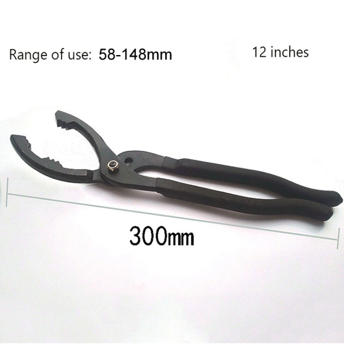 12 Inch Oil Filter Wrench Plier for Car Repairing – Dedicated Clamp Filter Grease Tool