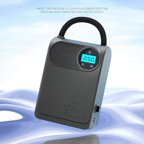 12V Portable Car Tire Air Pump with Digital Display Version