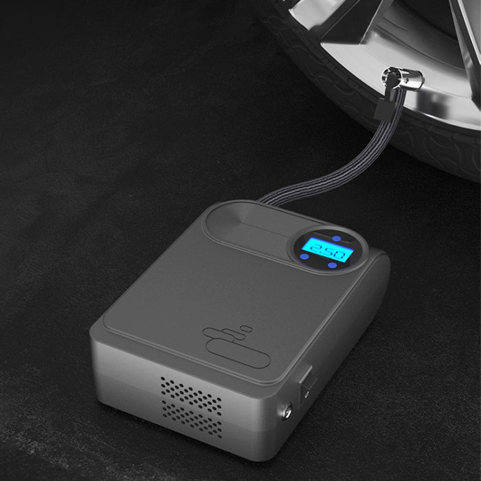 12V Portable Car Tire Air Pump with Digital Display Version