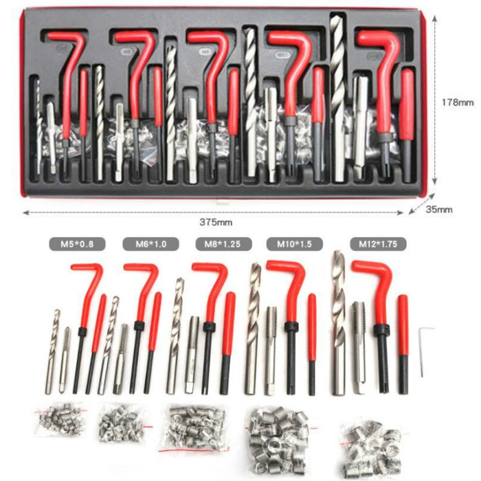 131 In 1 Auto Thread Repair Tool Set - Tapping Device Tap Twister Kit