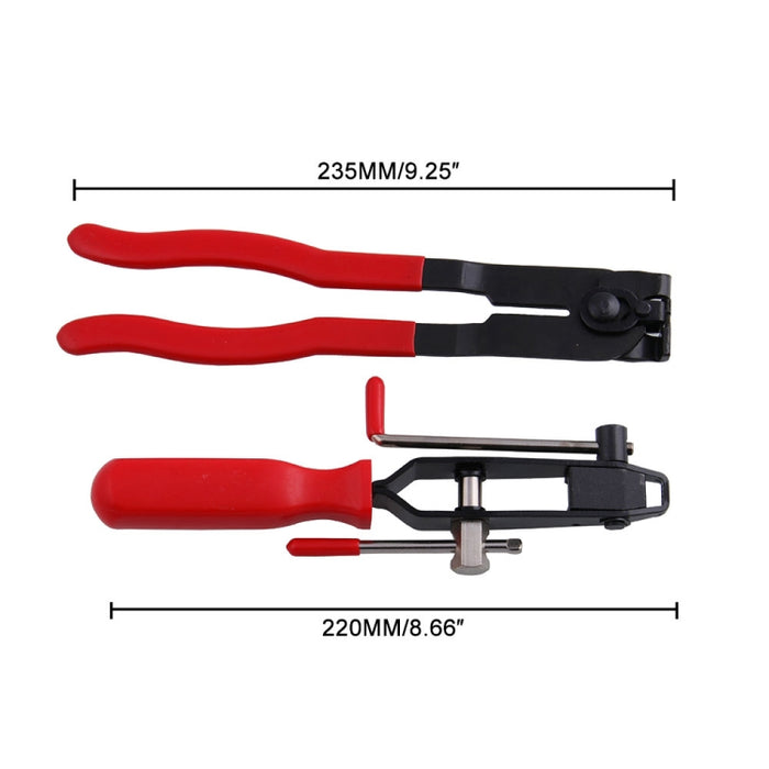 2 in 1 Car CV Joint Boot Clamps Pliers - Complete Banding Tools Kit Set