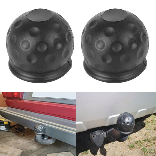 2 in 1 Tow Ball Cover Cap for Car and Truck Towing Hitch Trailer Protection