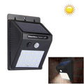 20 LED Outdoor Lights for Yard, Garden, Home, Driveway, Stairs, and Outside Wall - Bright White Light