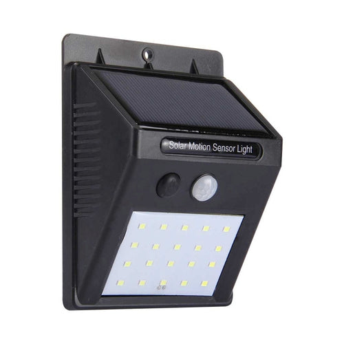 20 LED Outdoor Lights for Yard, Garden, Home, Driveway, Stairs, and Outside Wall - Bright White Light