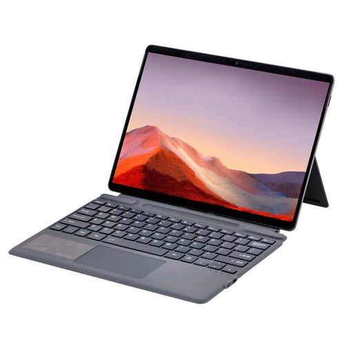 2089A Wireless Bluetooth Keyboard Case for Surface Pro 11 / Pro 10 with Touchpad in Leather - Premium Wireless Bluetooth Keyboard Case for Surface Pro