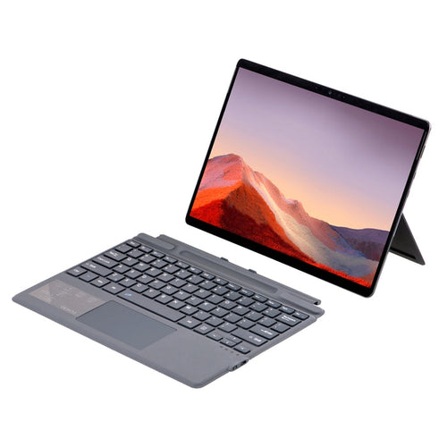 2089A Wireless Bluetooth Keyboard Case for Surface Pro 11 / Pro 10 with Touchpad in Leather - Premium Wireless Bluetooth Keyboard Case for Surface Pro