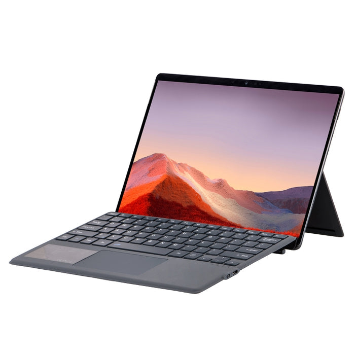 2089A Wireless Bluetooth Keyboard Case for Surface Pro 11 / Pro 10 with Touchpad in Leather - Premium Wireless Bluetooth Keyboard Case for Surface Pro