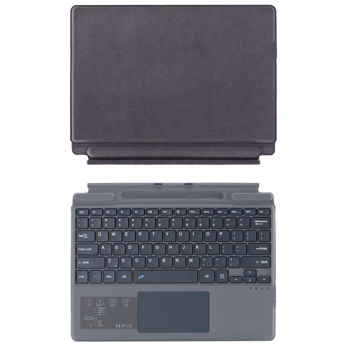 2089A Wireless Bluetooth Keyboard Case for Surface Pro 11 / Pro 10 with Touchpad in Leather - Premium Wireless Bluetooth Keyboard Case for Surface Pro