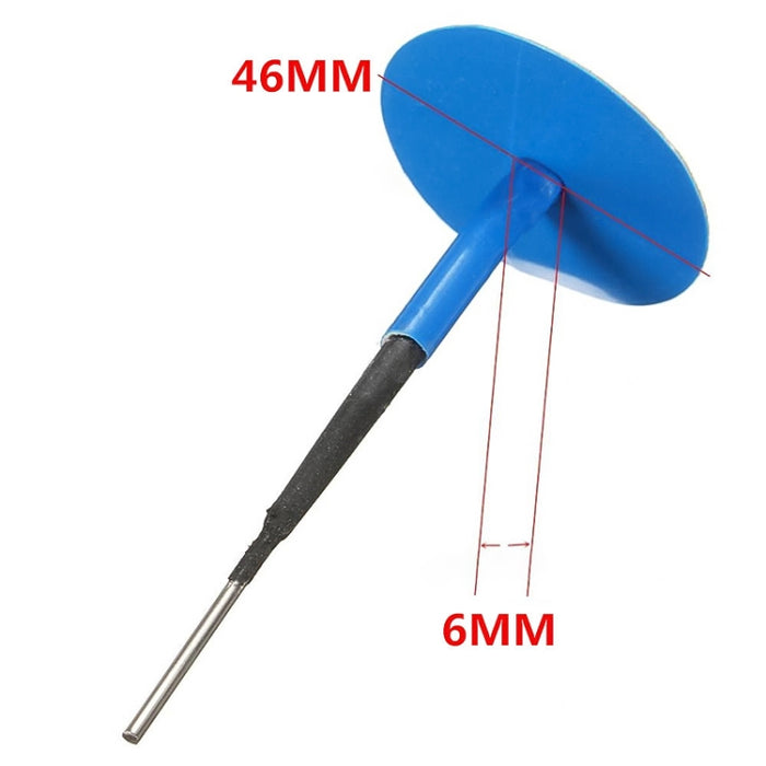 24 PCS Mushroom Tire Repair Kit - 6mm Tyre Cold Patch Film Rubber Tire Repair