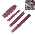4PCS Car Door Panel Removal Tools - Audio Video Dashboard Dismantle Kits Installer Pry Tool