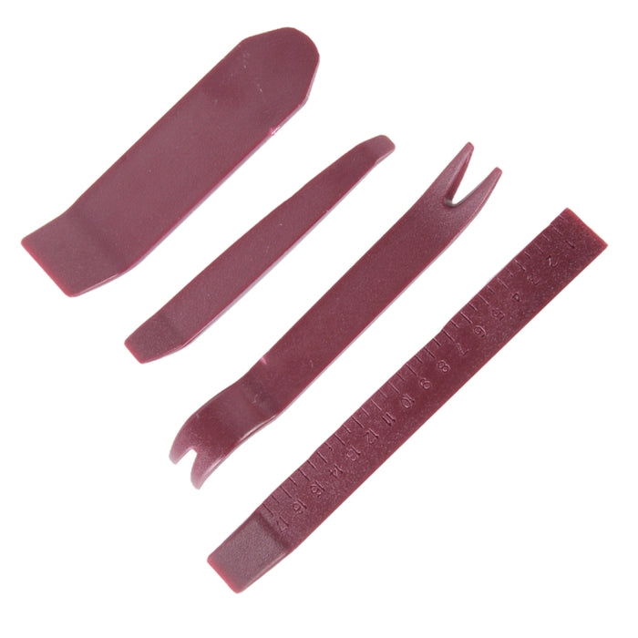 4PCS Car Door Panel Removal Tools - Audio Video Dashboard Dismantle Kits Installer Pry Tool
