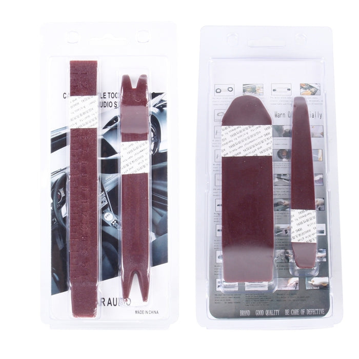4PCS Car Door Panel Removal Tools - Audio Video Dashboard Dismantle Kits Installer Pry Tool