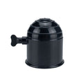 50mm Tow Ball Cover Cap - Black Plastic Car Truck Tow Ball Cover for Towing Hitch Trailer Protection