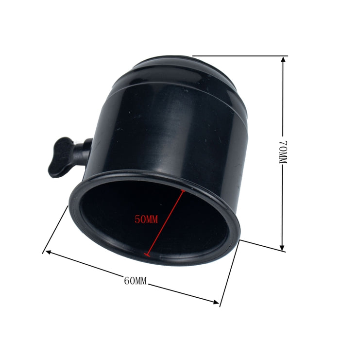 50mm Tow Ball Cover Cap - Black Plastic Car Truck Tow Ball Cover for Towing Hitch Trailer Protection