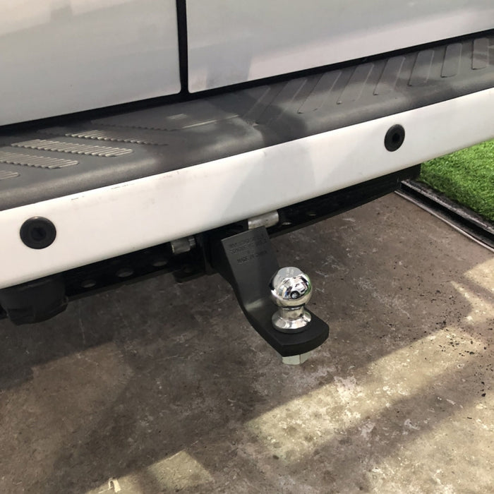 50mm Tow Ball Cover Cap - Black Plastic Car Truck Tow Ball Cover for Towing Hitch Trailer Protection
