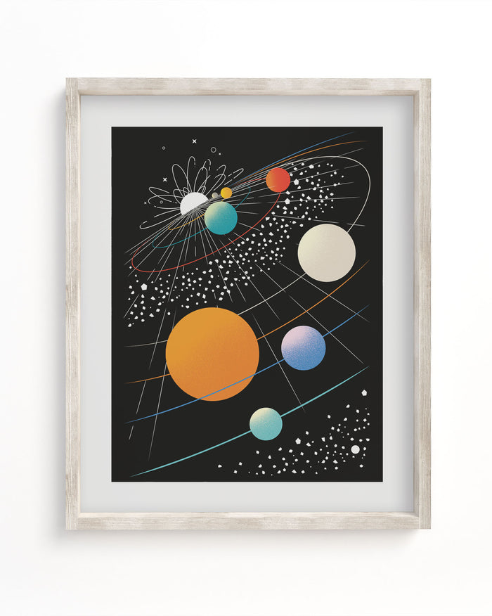 Across the Solar System Museum Print