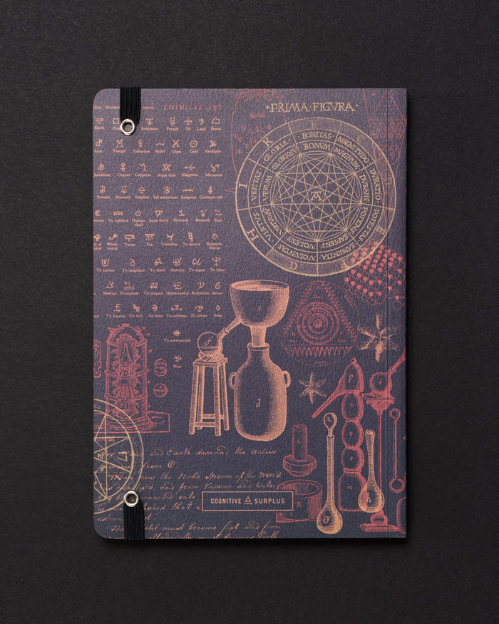 Alchemy Dark Analysis A5 Softcover Notebook