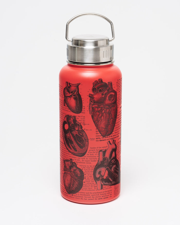 Anatomical Heart 32 oz Steel Bottle