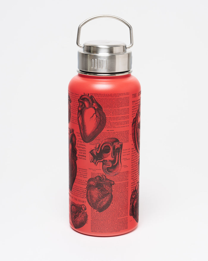 Anatomical Heart 32 oz Steel Bottle