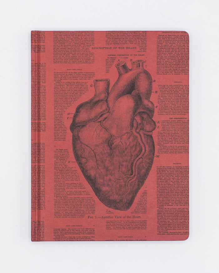 Anatomical Heart Hardcover - Dot Grid Cognitive Surplus