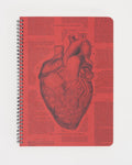 Anatomical Heart Spiral Notebook