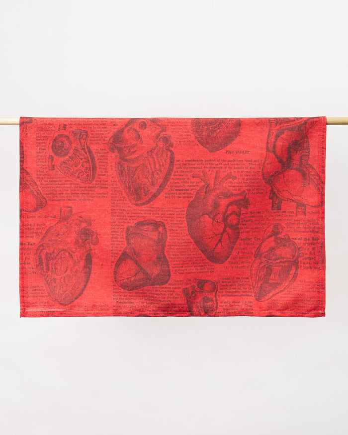 Anatomical Heart Tea Towel