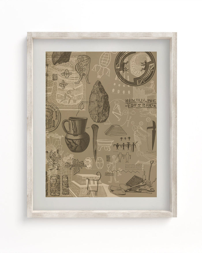Archaeology Museum Print Cognitive Surplus