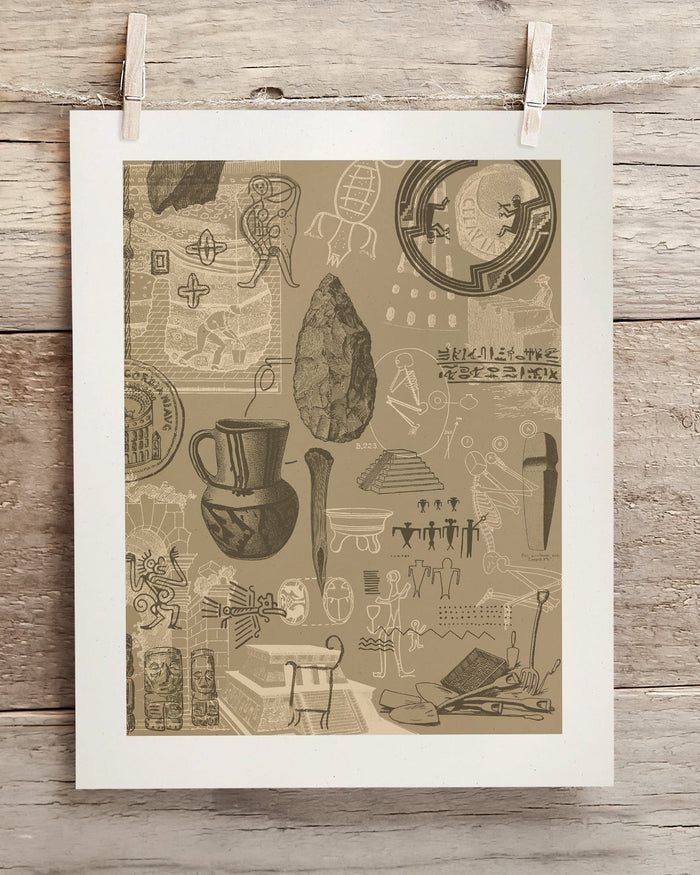 Archaeology Museum Print Cognitive Surplus