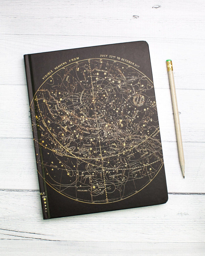 Astronomy Star Chart Hardcover - Dot Grid Cognitive Surplus