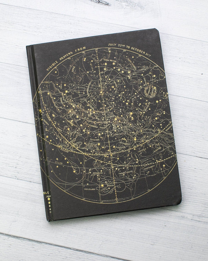 Astronomy Star Chart Hardcover - Lined/Grid Cognitive Surplus