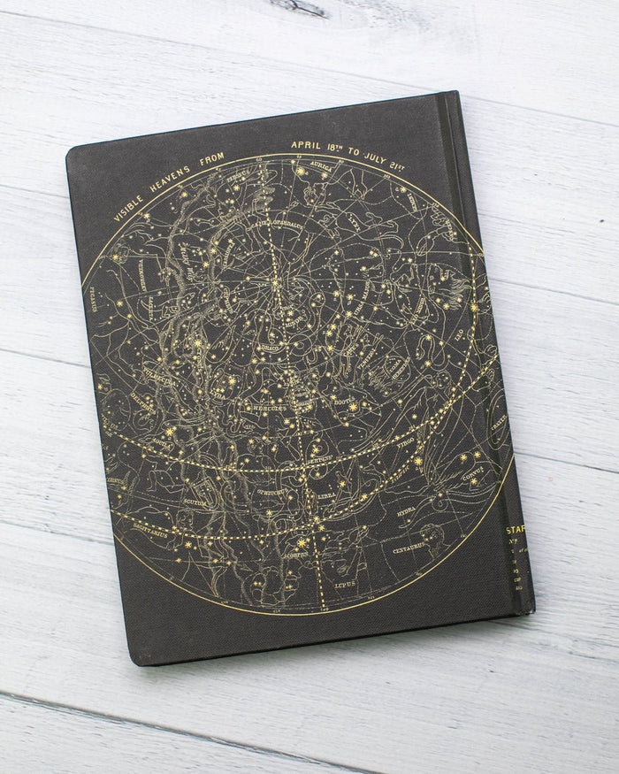 Astronomy Star Chart Hardcover - Lined/Grid Cognitive Surplus