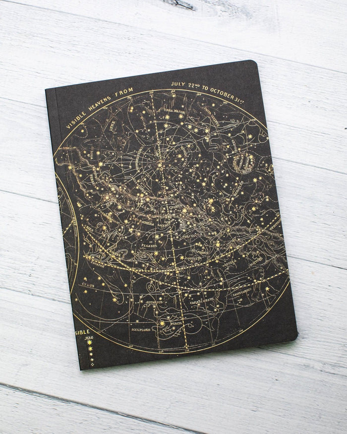 Astronomy Star Chart Softcover - Dot Grid Cognitive Surplus