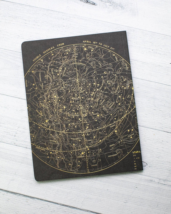 Astronomy Star Chart Softcover - Dot Grid Cognitive Surplus