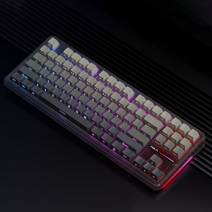 AULA F87 Pro Mechanical Keyboard - 3-Mode RGB for Ultimate Gaming Experience