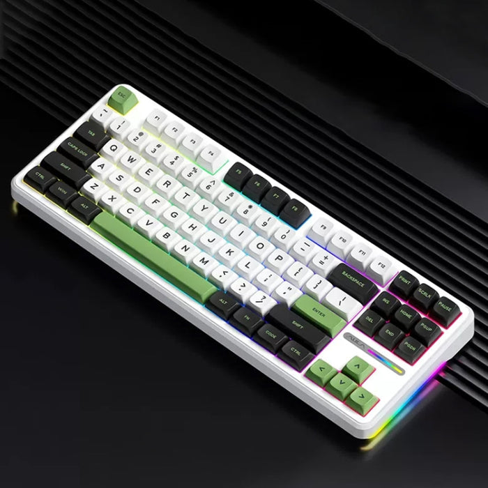 AULA F87 RGB Mechanical Keyboard - 87-Key Wired/Bluetooth/2.4G Connectivity