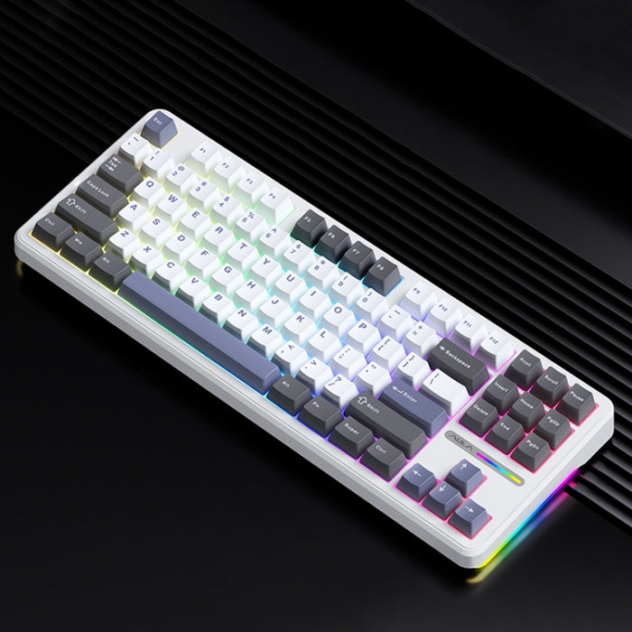 AULA F87 RGB Mechanical Keyboard - 87-Key Wired/Bluetooth/2.4G Connectivity