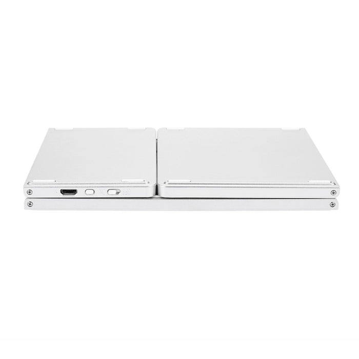 B033 Bluetooth Wireless Fodable Keyboard - Rechargeable 3-Folding Design with 64 Keys for Ultimate Portability