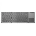 B066S Multi-function Ultra-thin Mini Wireless Three Fold Bluetooth Mini Keyboard