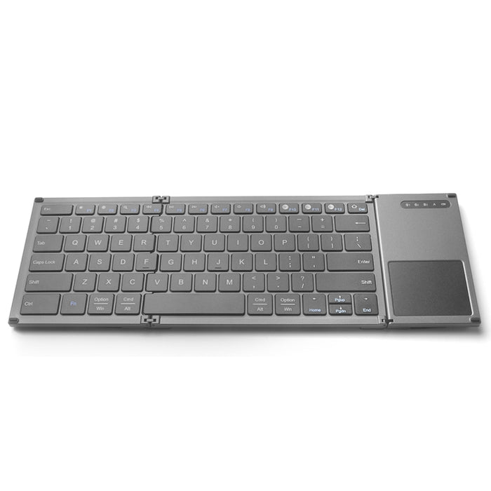 B066S Multi-function Ultra-thin Mini Wireless Three Fold Bluetooth Mini Keyboard