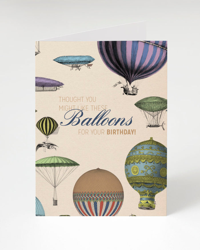 Cognitive Surplus' Balloons for Your Birthday Greeting Card.