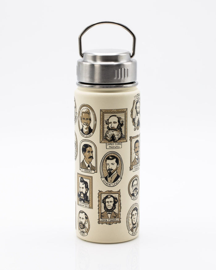 Beards of Science 18 oz Steel Bottle Cognitive Surplus