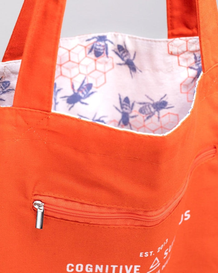 Bee Hive Canvas Shoulder Tote Cognitive Surplus