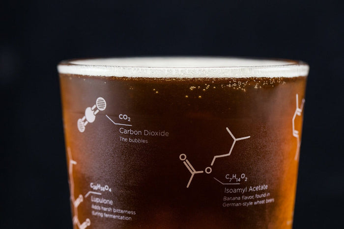 Beer Chemistry Pint Glass Set Cognitive Surplus