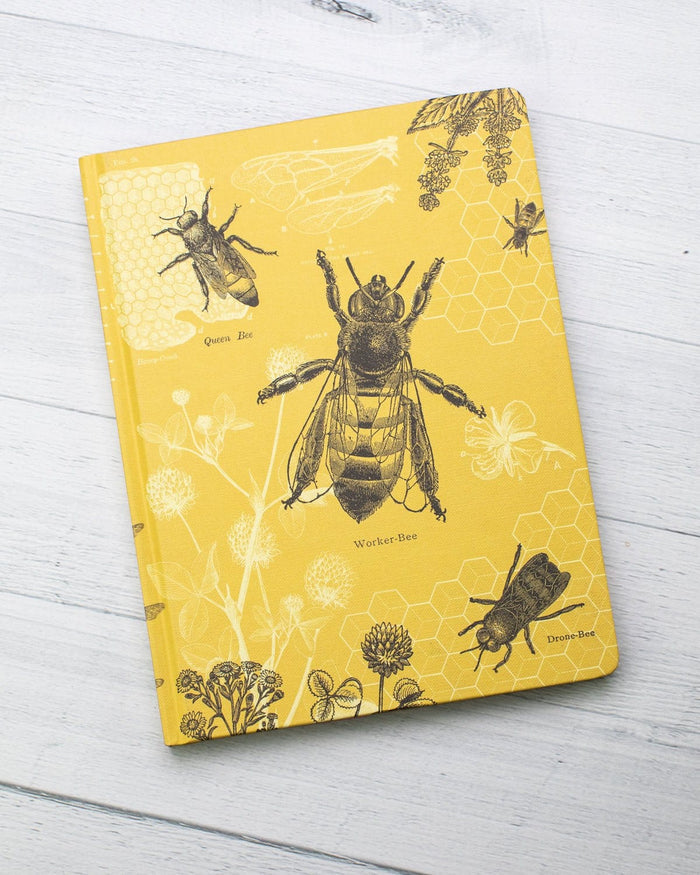 Bees Hardcover - Dot Grid Cognitive Surplus