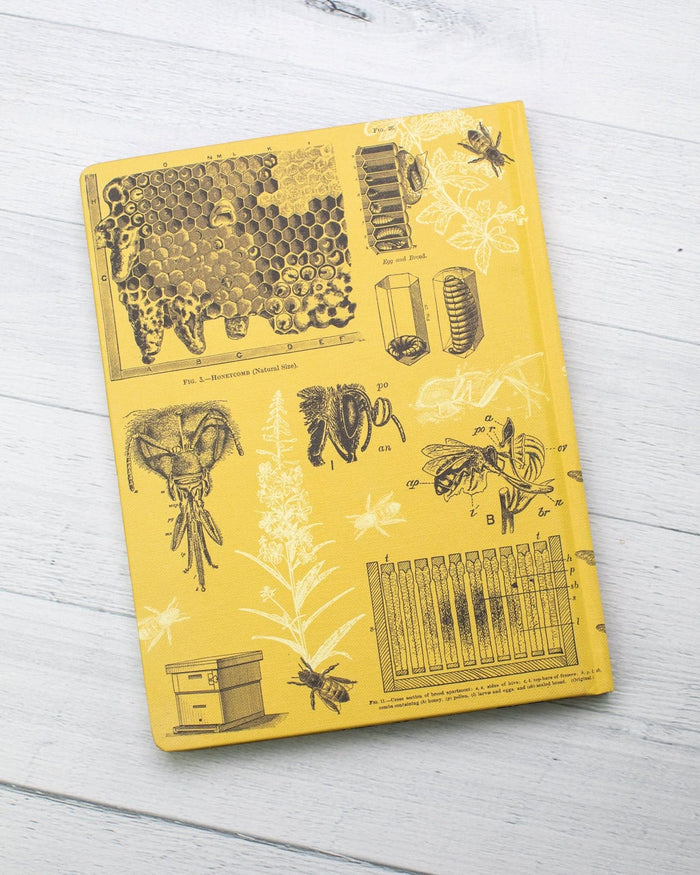 Bees Hardcover - Dot Grid Cognitive Surplus