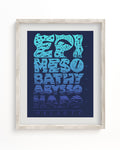 Beneath the Waves Museum Print