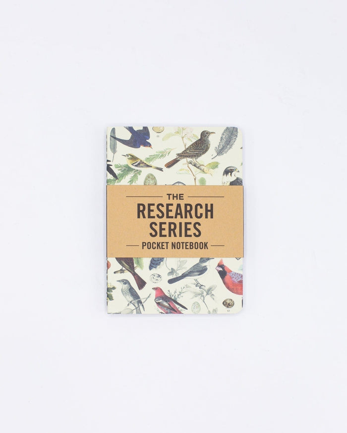 Birds: Ornithology Pocket Notebook 4-pack Cognitive Surplus