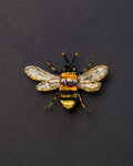 Bumble Bee Beaded Brooch Pin - Trovelore