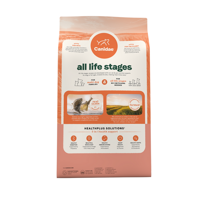 Canidae All Life Stages Dry Dog Food Real Salmon & Ancient Grains Recipe